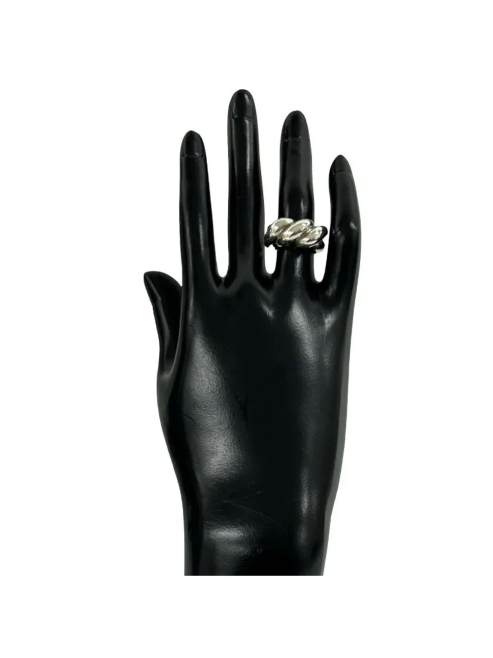 Hermes Torsade Ring 925 Sterling Silver